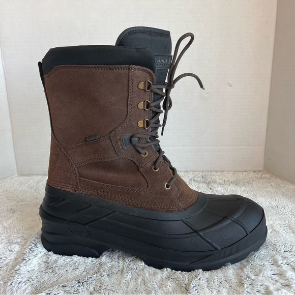 Kamik Nation Wide Insulated Waterproof Pac Boots for Men US Size 14 main image 10